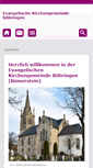 Mobile Screenshot of kirche-boehringen.de